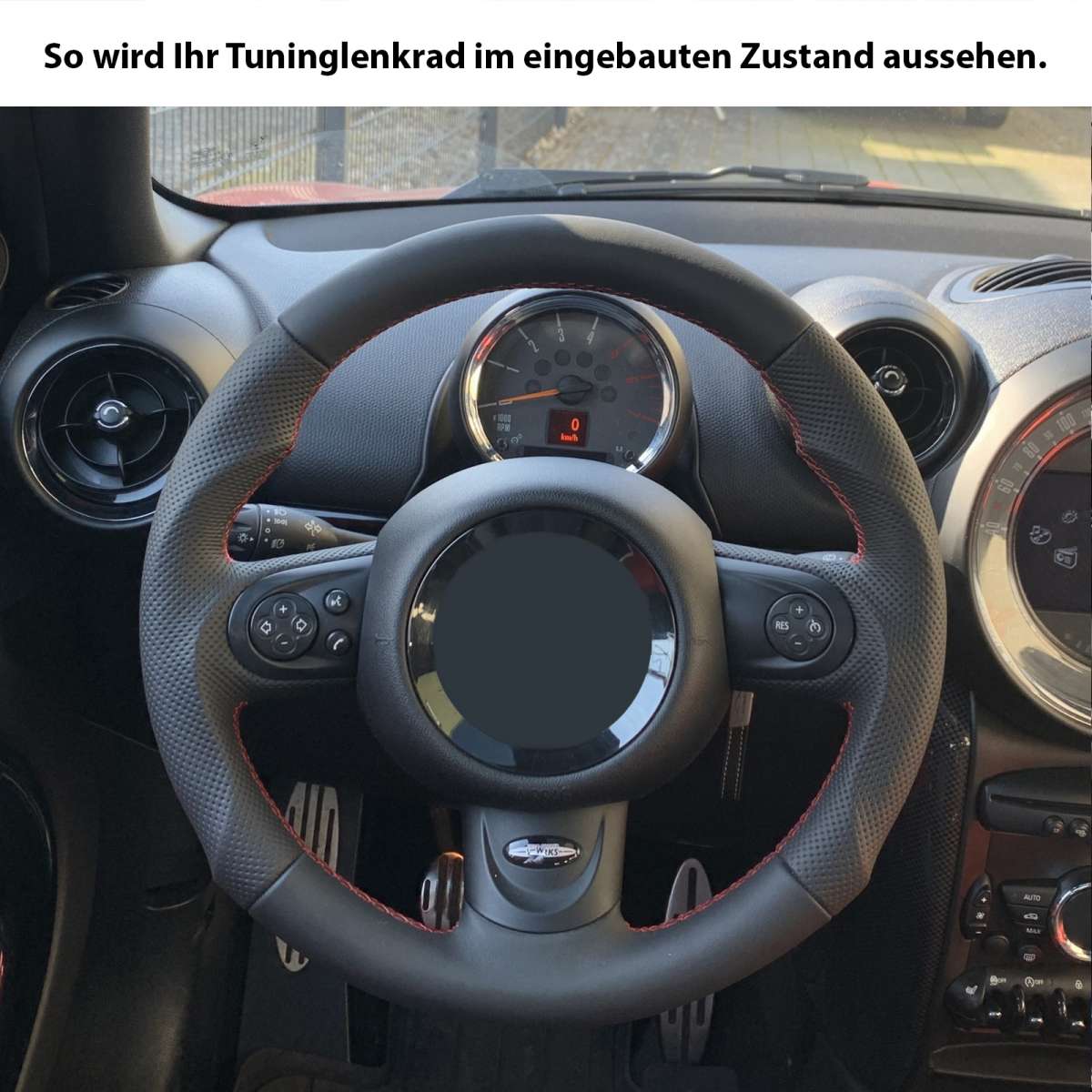 Lenkradbezug Für Auto Für Mini One/Cooper/Cooper  Produktbild-Vorschau 8
