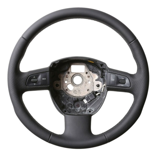 Seat Lenkrad Exeo Nappa MFL Kombibezug Naht schwarz